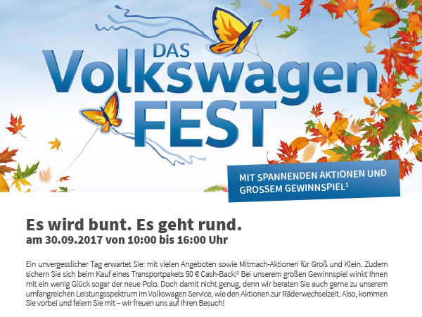 Autohaus Schön – Das Volkswagen Fest 2017